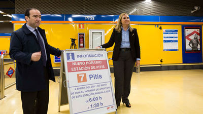 La estación de Metro de Pitis amplía su horario hasta la 1.30 horas, a partir del 1 de mayo