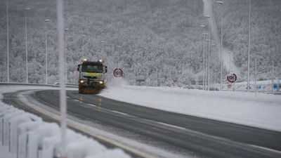Todas las comunidades, salvo País Vasco, en alerta por nieve o fuerte oleaje