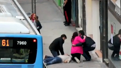 Nuevas imágenes del tiroteo en Madrid