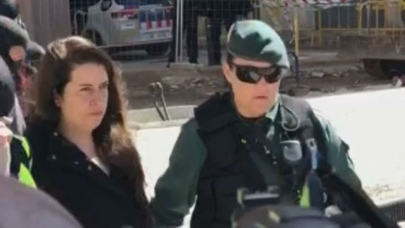 La detenida como cabecilla de los CDR pasará este jueves  a disposición de la Audiencia Nacional