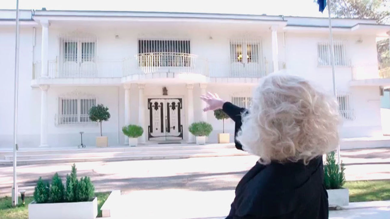 La sede de la Embajada polaca fue diseñada al estilo de "Lo que el viento se llevó"