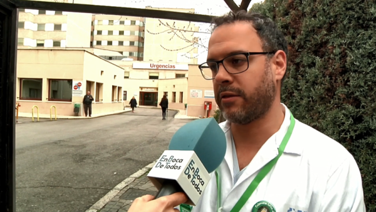 Las urgencias de los hospitales madrileños, colapsadas
