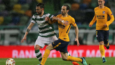 1-0. El Atlético pierde en Lisboa pero se mete en semifinales