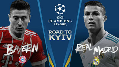 Bayern-Real Madrid y Liverpool-Roma, semifinales de Champions