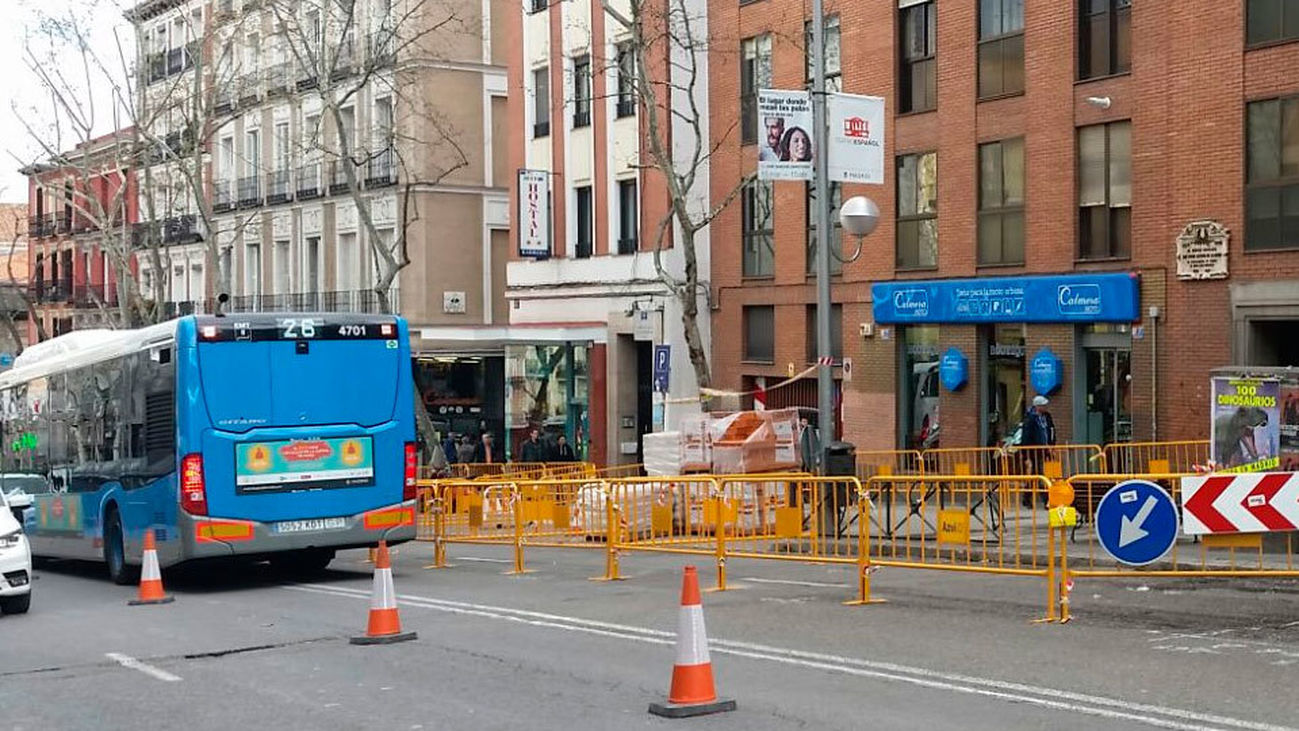 Los comercios se paran ante las obras de Atocha