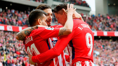 3-0. El Atlético sella la 'Champions' ante el Levante