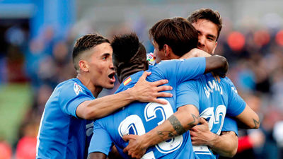 1-0. El Getafe tumba al Español con un golazo de Damián