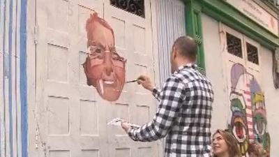 100 artistas llenan de color las calles de Malasaña