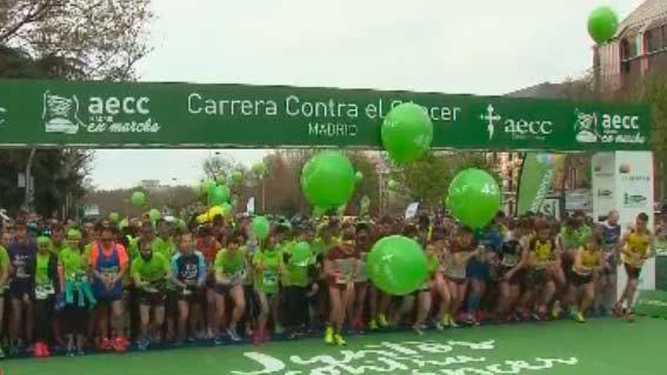 17.000 corredores en la V Carrera 'Madrid en marcha contra el cáncer'