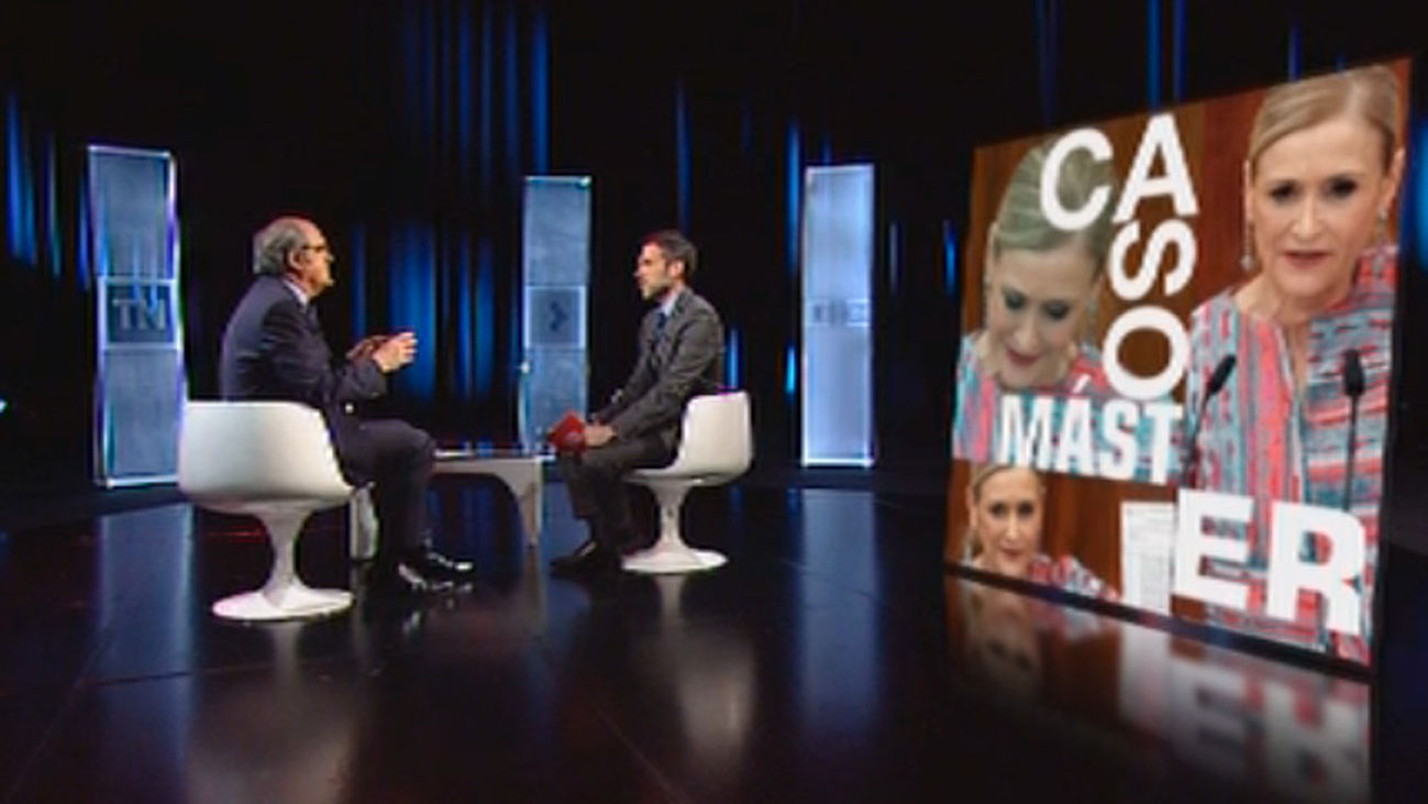 Gabilondo, tajante: "Cristina Cifuentes no ha cursado ese máster"