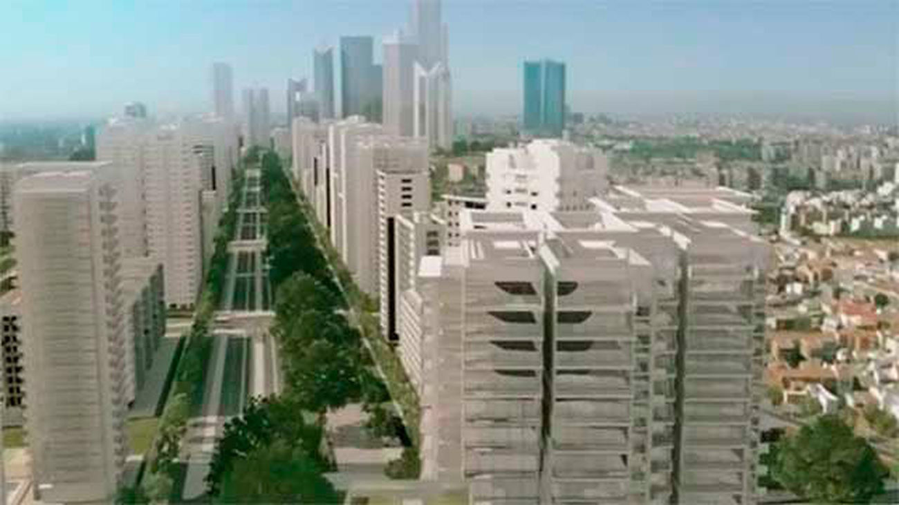 Fomento anuncia el acuerdo para desarrollar el proyecto Madrid Nuevo Norte