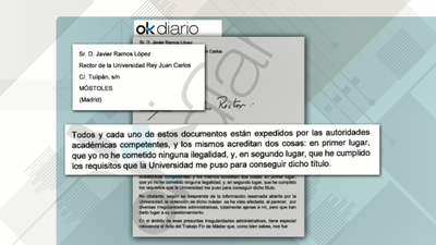 La carta de Cristina Cifuentes, bajo lupa