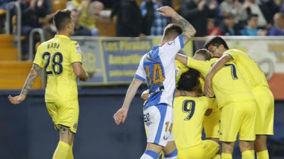 2-1. El Leganés se viene de vacío de Villarreal