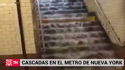 Cascadas en el metro de Nueva York