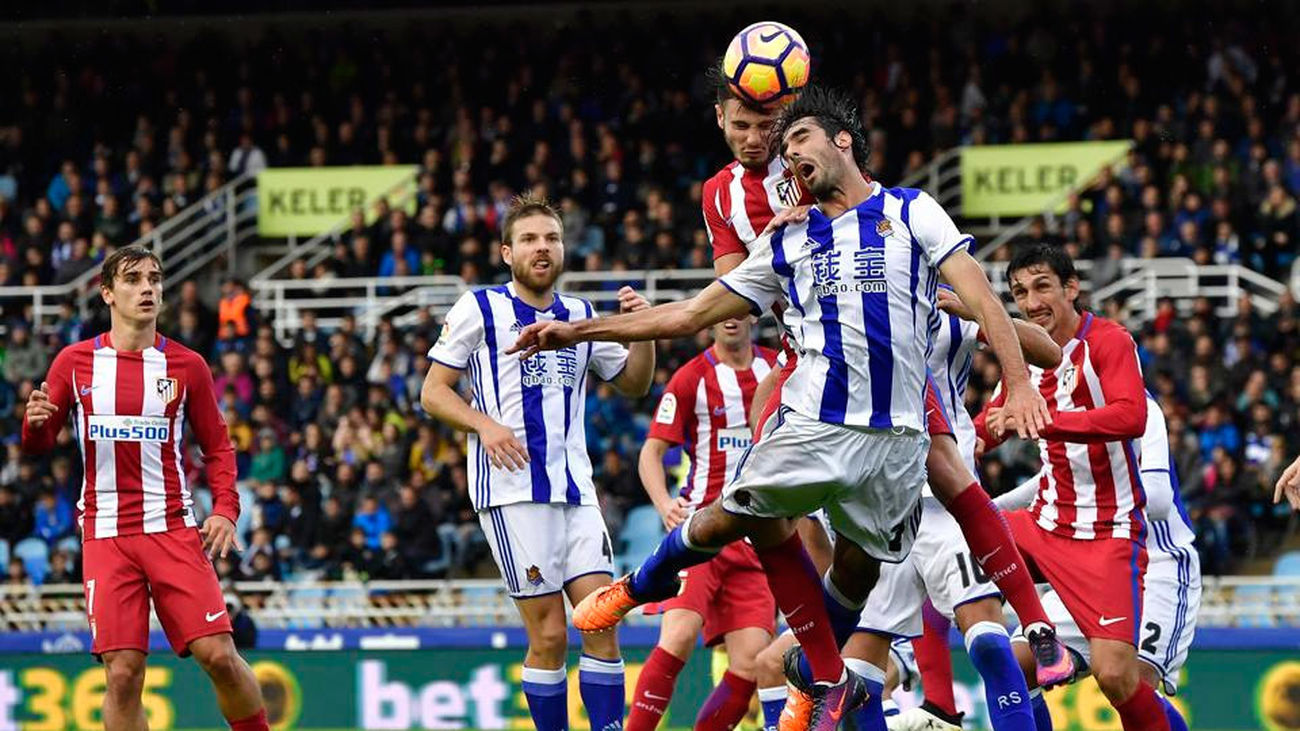 Triple reto para el Atlético contra la reacción de la Real Sociedad