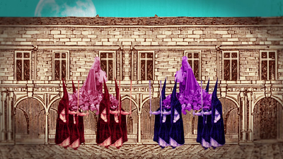 La procesión El rosario de la Aurora pasaba por Tirso de Molina