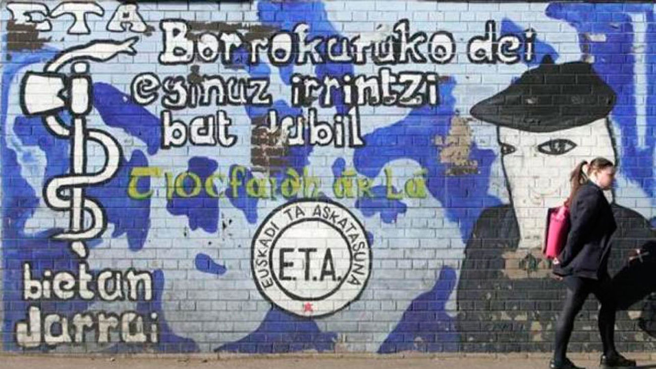 Pintadas de ETA en las calles