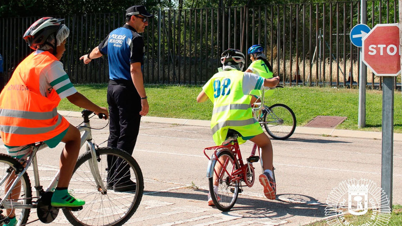 Varios colegios de Madrid organizan actividades de educación vial