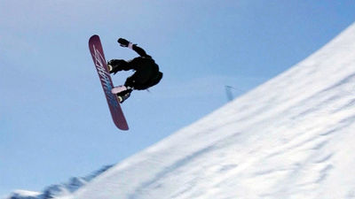 Acrobacias en la nieve en Austria