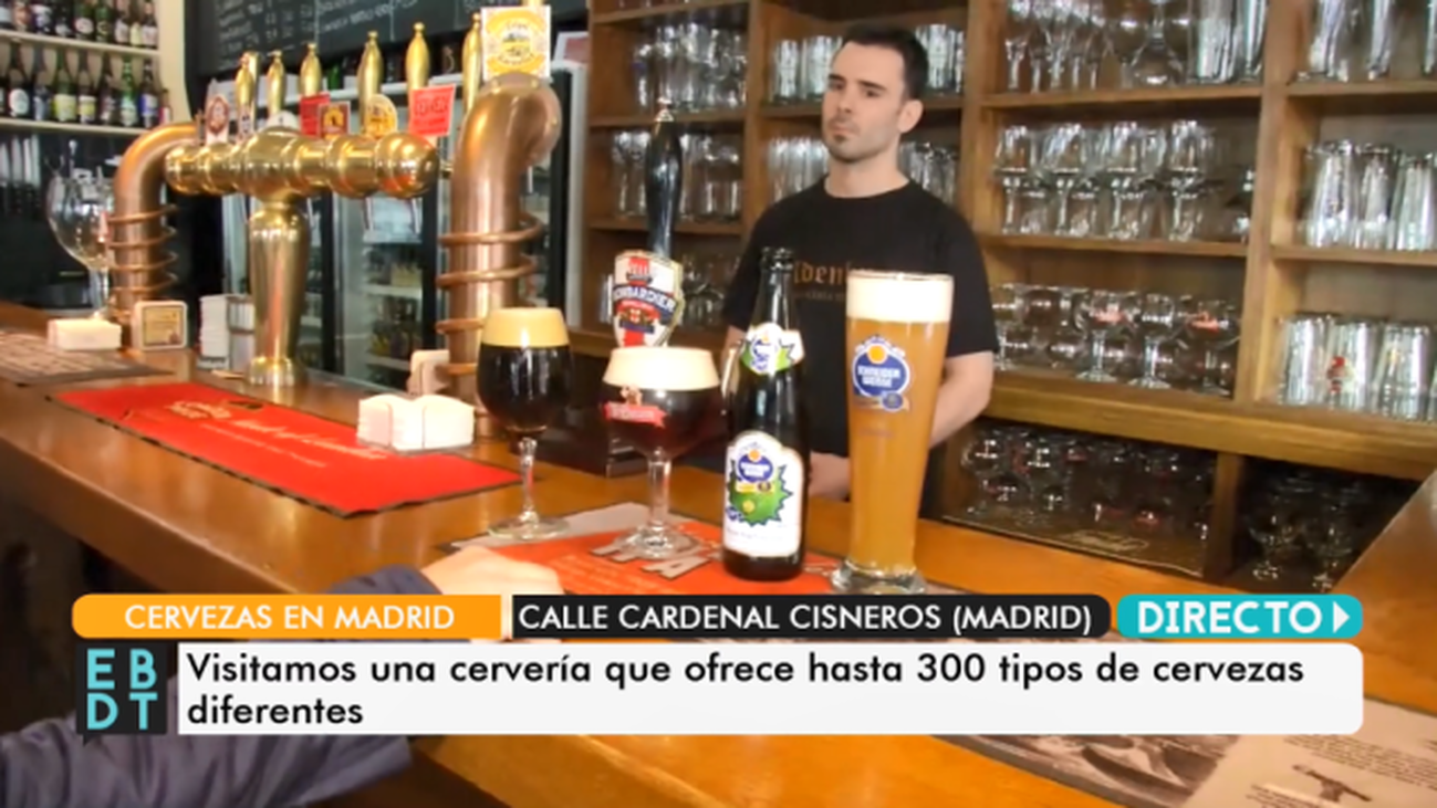 ¿Sabíais cuál es la calle con más cervecerías de Madrid?