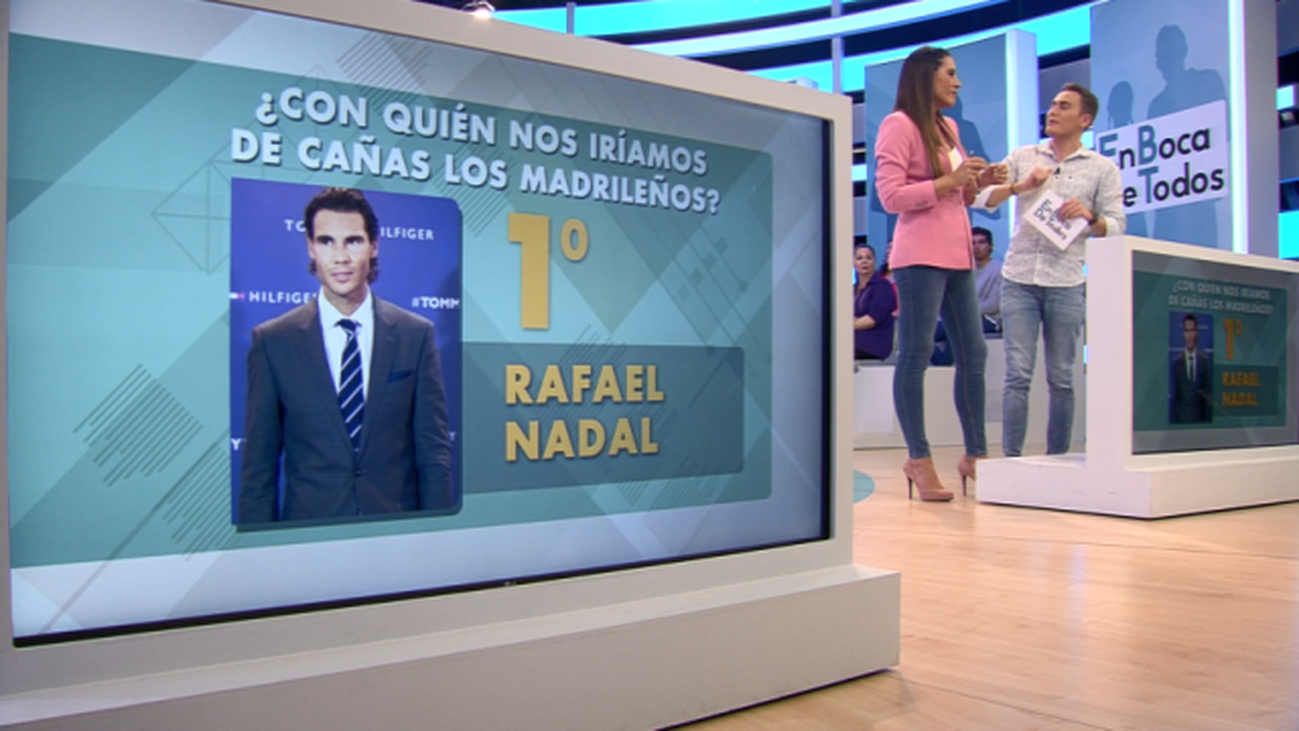 ¿Con quién nos iríamos de cañas los madrileños?