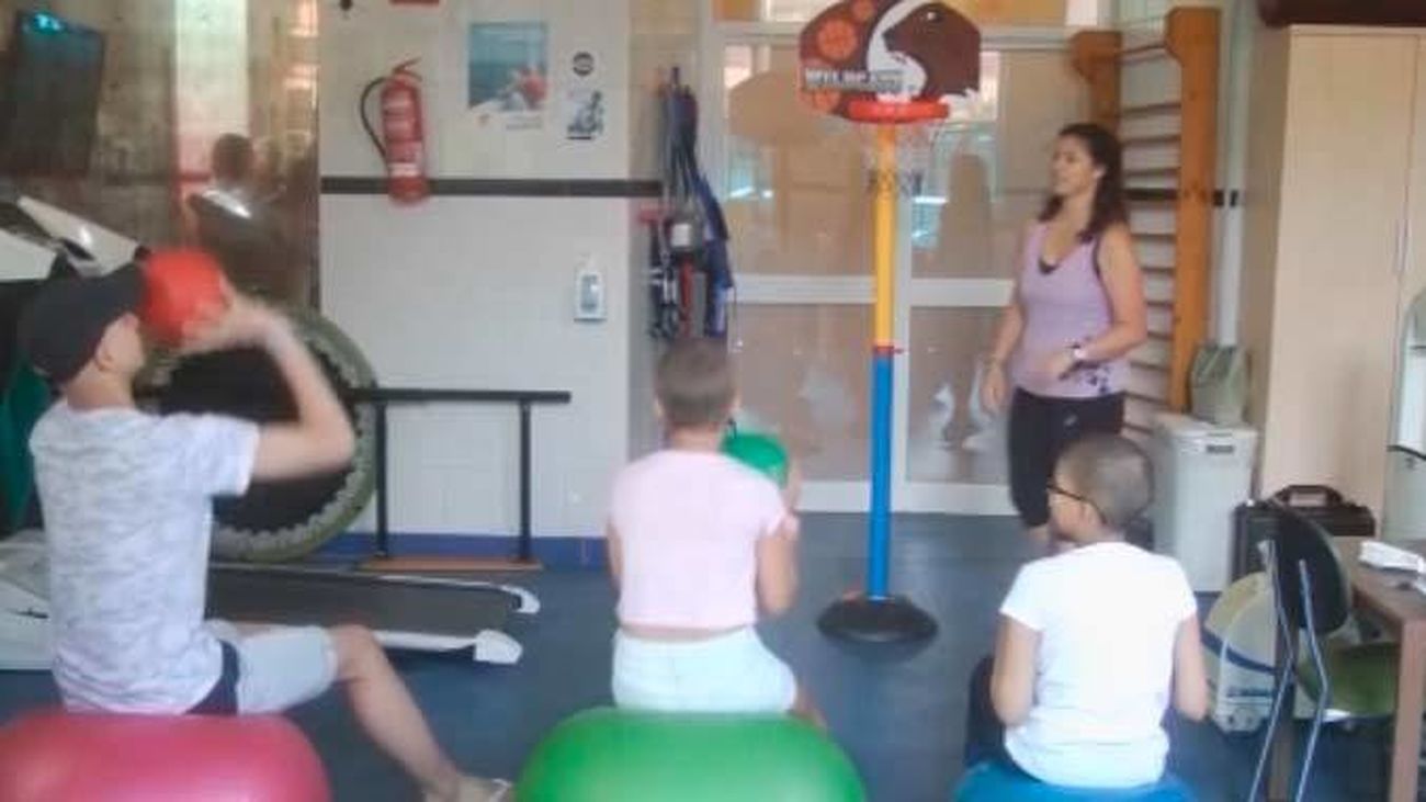 Deporte como terapia contra la leucemia en el Hospital Niño Jesús