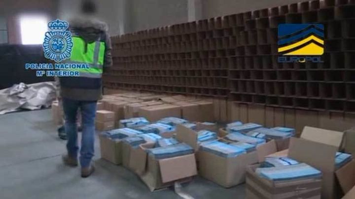 Incautadas en Girona ocho toneladas de leche en polvo falsa