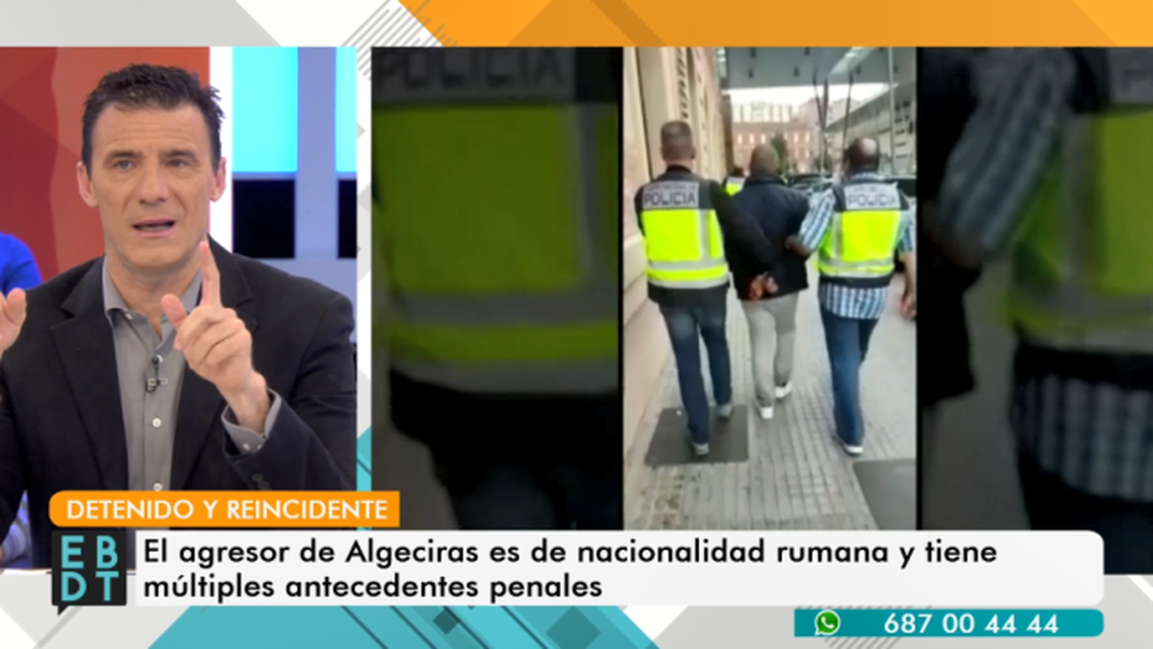 La detención de un agresor reincidente