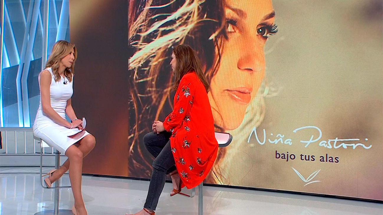 Niña Pastori presenta en Telemadrid su último trabajo