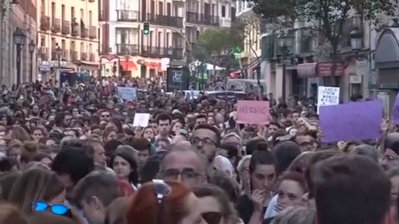 Oleada de protestas en Madrid y 30 ciudades contra el fallo de 'la manada'
