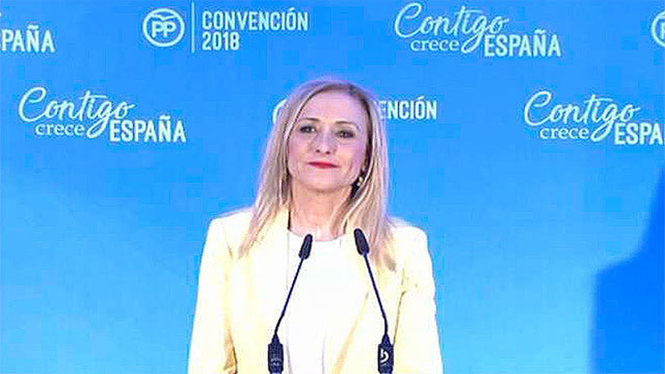 Cifuentes renuncia a la presidencia del PP de Madrid