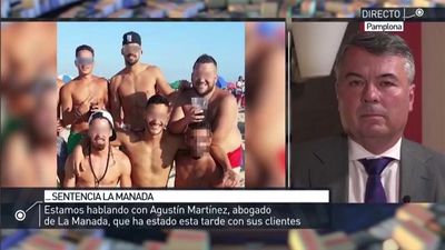 Agustín Martínez, abogado de La Manada: "queda claro que no hubo violencia ni intimidación"
