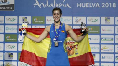 Carolina Marín se hace más leyenda en Huelva