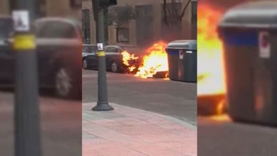 Sigue el miedo a aparcar cerca de los contenedores, pese a la detención del pirómano