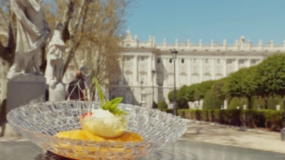 La torrija del Café de Oriente