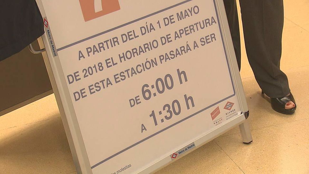 La estación de metro de Pitis abrirá hasta la 1.30 h. de la madrugada