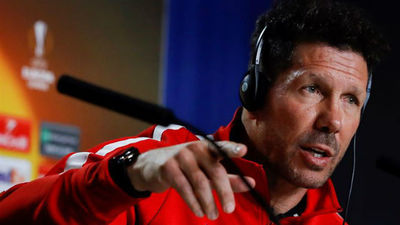 Simeone: "Muchos partidos se juegan con el corazón y éste es uno de ellos"