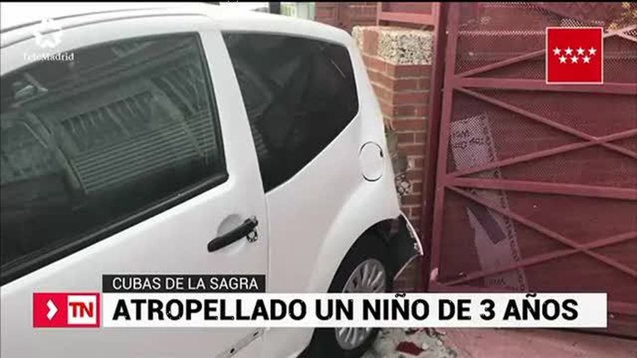 Muy grave un niño de 3 años atropellado por un coche que daba marcha atrás
