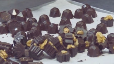 Bombones con chocolate 100% sostenible