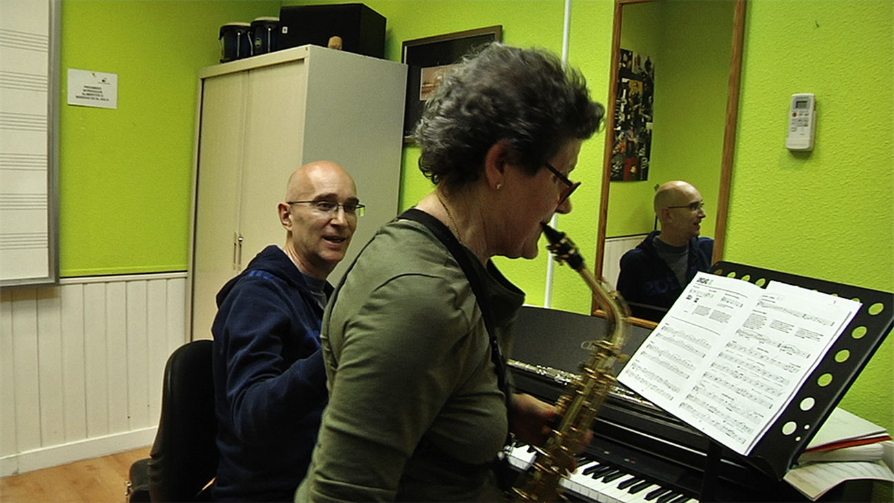 El saxo como terapia