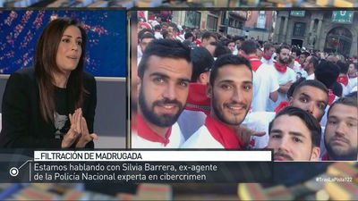 Una filtración muestra imágenes de la víctima de la Manada