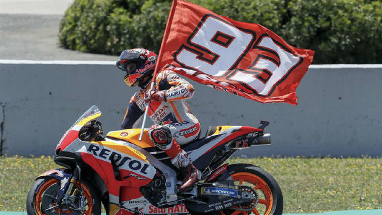 GP España: Victoria inapelable de Márquez