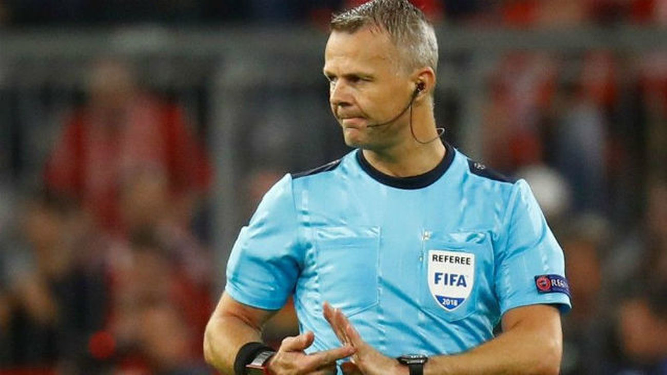 Kuipers dirigirá la final Marsella-Atlético