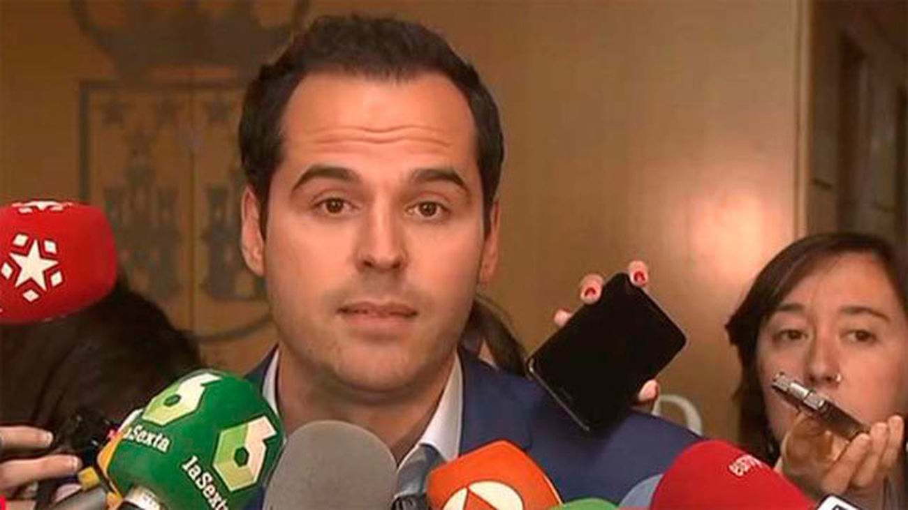 Ignacio Aguado, portavoz de Ciudadanos en la Asamblea de Madrid