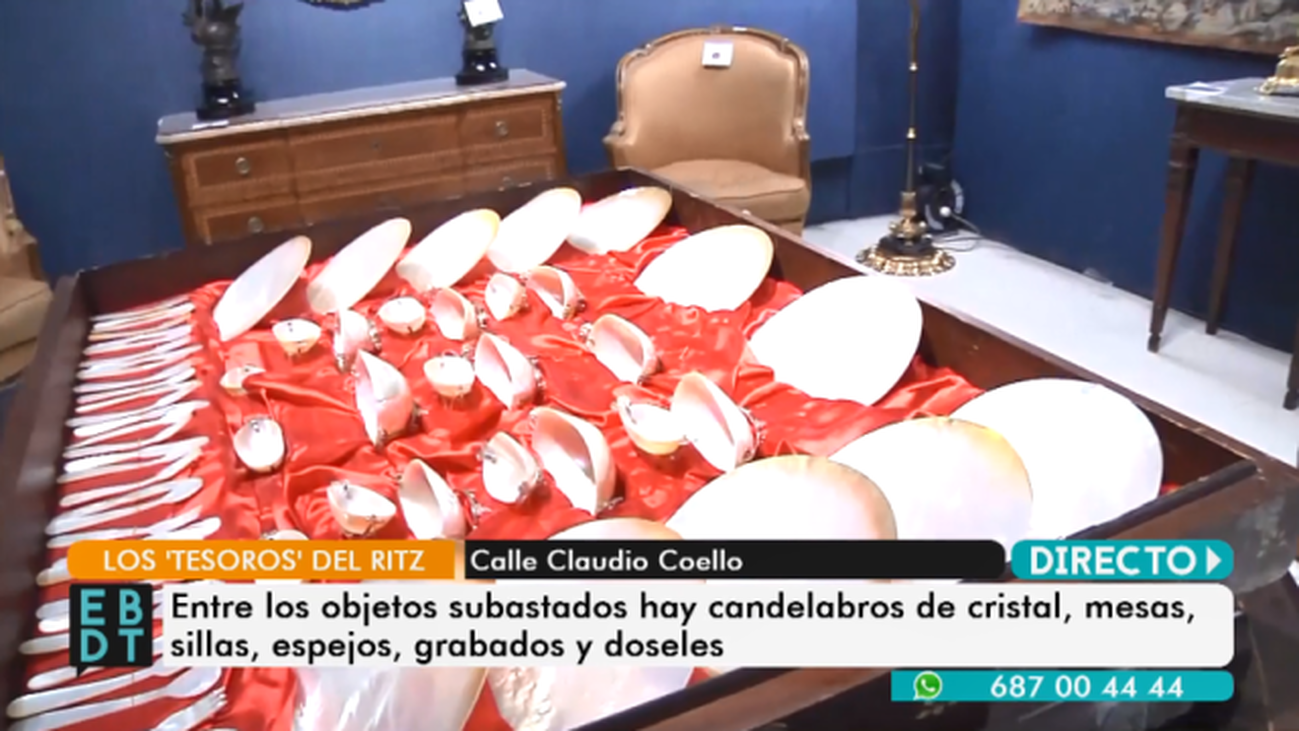 Subasta en el Hotel Ritz