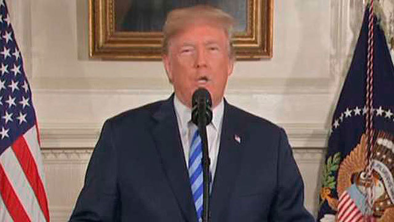 El presidente estadounidense, Donald Trump