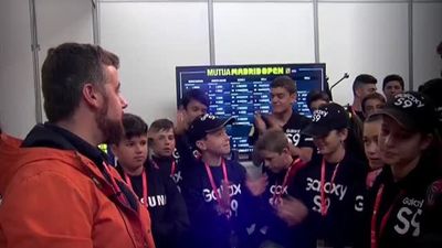 Un día con los recogepelotas del Mutua Madrid Open