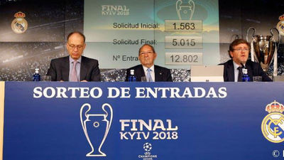 El Real Madrid adjudica 12.802 entradas a socios