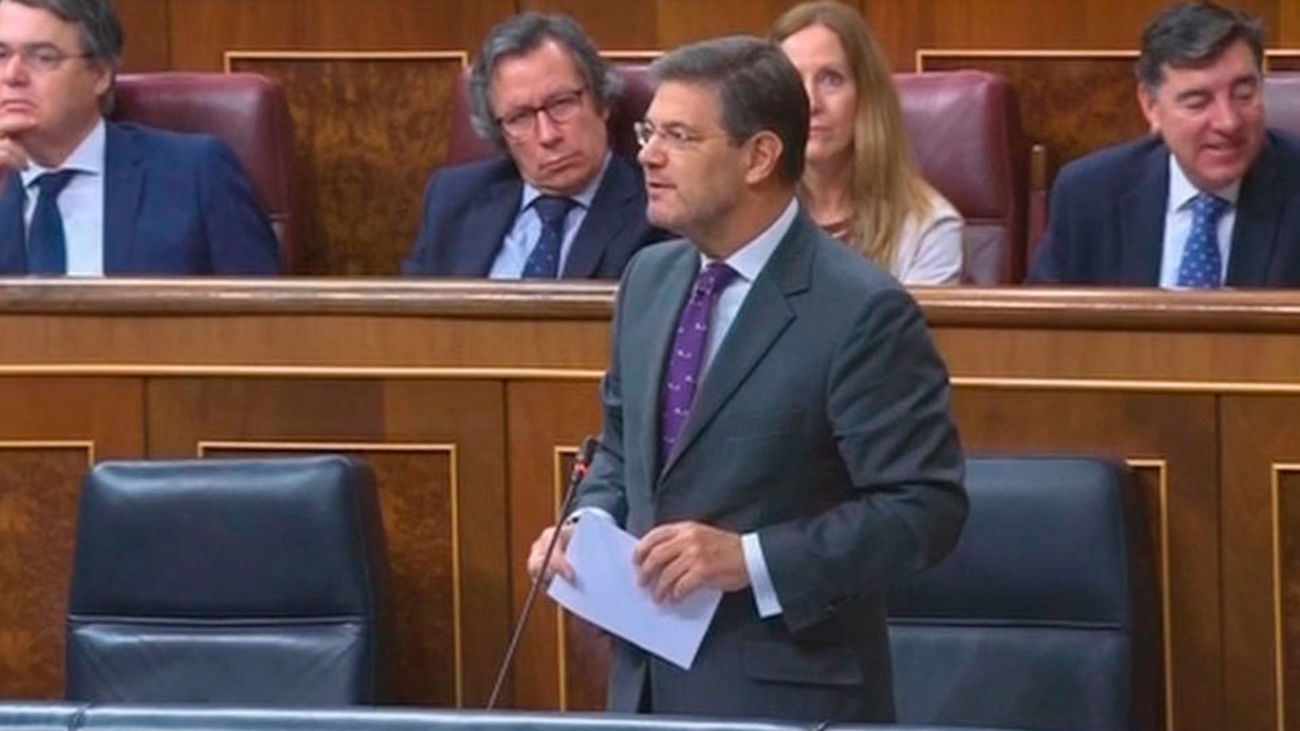 Catalá aboga por reformar los delitos sexuales tras la sentencia de 'la manada'