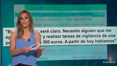 Detenido por buscar a un ayudante para un secuestro